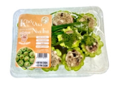 Khổ qua nhồi thịt Freshfoco khay 370g (1 khay)