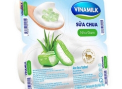 Lốc sữa chua ăn nha đam Vinamilk hộp 100g (4 Hộp)