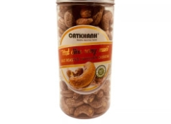 Hạt điều rang muối vỏ lụa Cát Khánh hũ 380g
