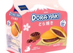 Bánh Dorayaki đậu đỏ Kido túi 150g (1 Túi)
