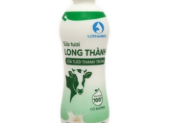 Sữa thanh trùng có đường Lothamilk chai 880ml (1 Chai)