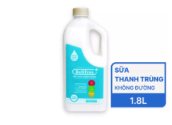 Sữa tươi thanh trùng ít đường Delifres chai 1.8l