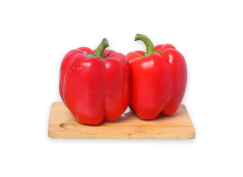 Ớt chuông đỏ VietGap PTFARM trái 180g (1 Trái)