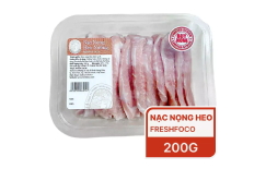 Nạc nọng heo nướng Freshfoco vỉ 200g (1 Vỉ)